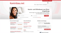 Desktop Screenshot of kaminbau.net